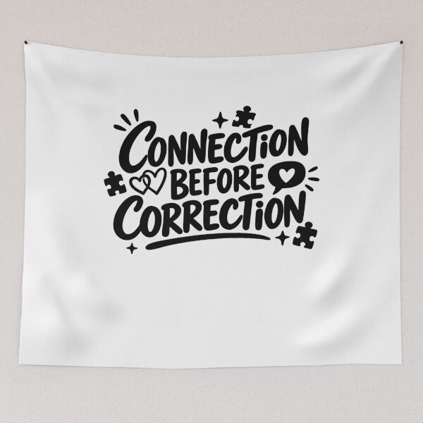 Item preview, Connection Before Correction - Special Education Teacher designed and sold by gunaone-design.