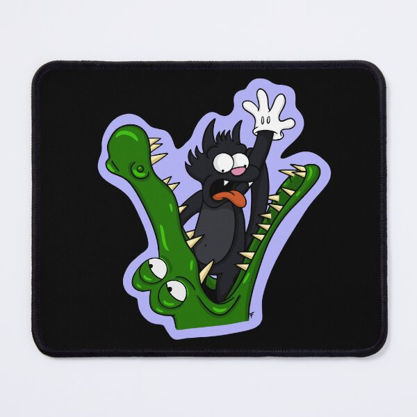 Item preview, Bitey Scratchy - Purple Outline designed and sold by The Abysmall.