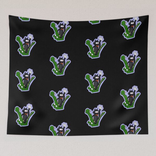 Item preview, Bitey Scratchy - Purple Outline  designed and sold by The Abysmall.