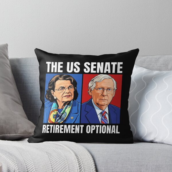 Item preview, Dianne Feinstein - Mitch McConnell - The US Senate - Retirement Optional designed and sold by KristiTaylorArt.