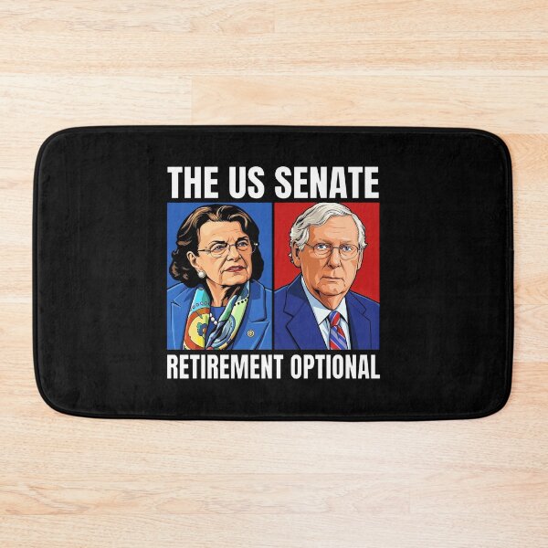Item preview, Dianne Feinstein - Mitch McConnell - The US Senate - Retirement Optional designed and sold by KristiTaylorArt.