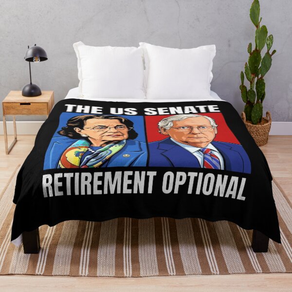 Item preview, Dianne Feinstein - Mitch McConnell - The US Senate - Retirement Optional designed and sold by KristiTaylorArt.