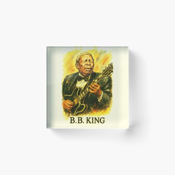 Item preview, B.B. King designed and sold by Sarcastic designs.