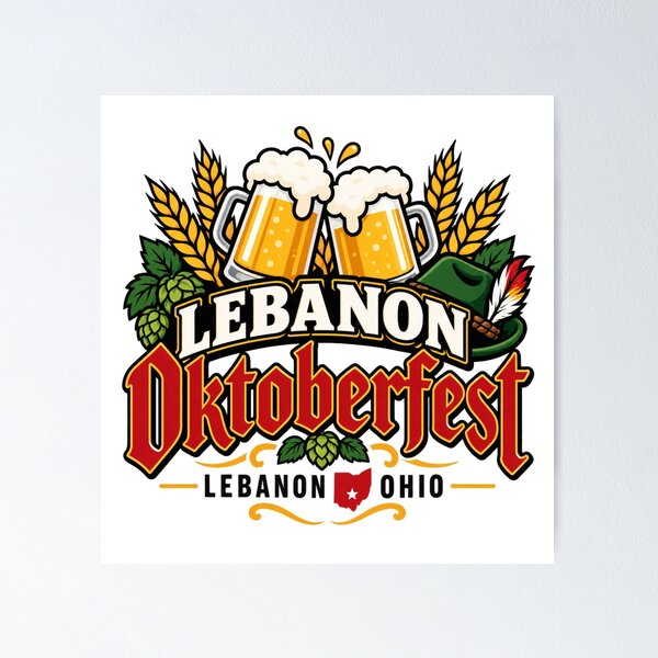 Item preview, Lebanon Oktoberfest Fall Festival Celebration designed and sold by IRON WINGS /USAF.