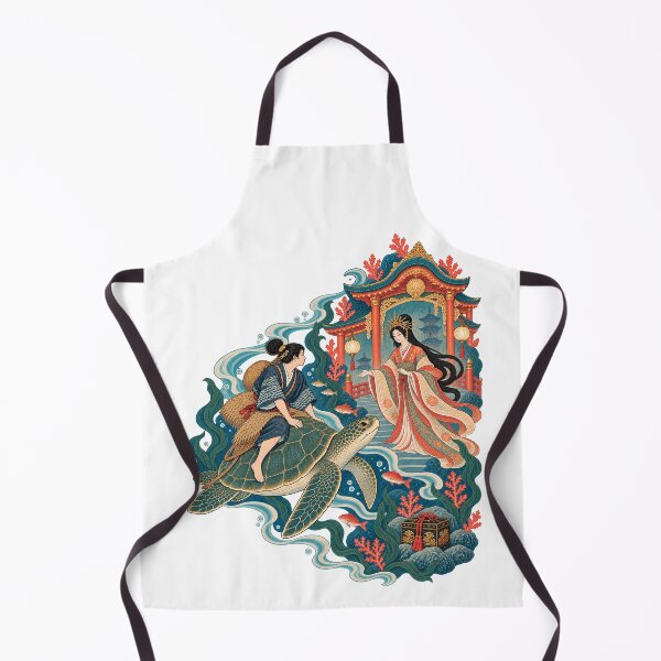 Item preview, Urashima Taro Dragon Palace Japanese Folklore Art designed and sold by Larkfound Studio.