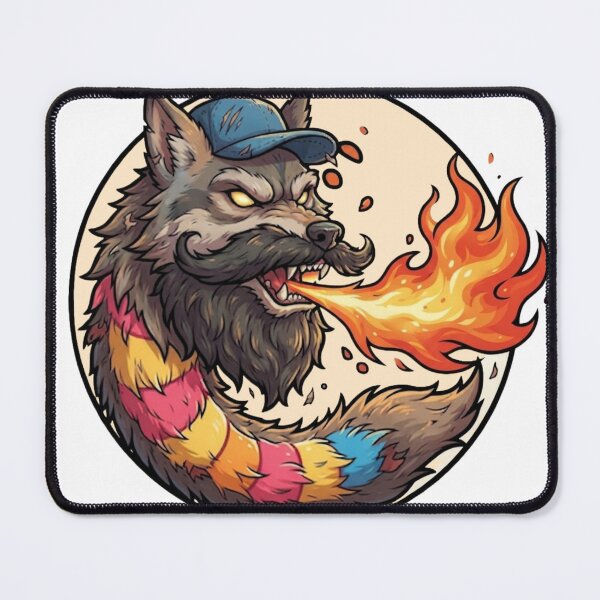 Item preview, Werewolf Bearded Fireworm Halloween designed and sold by BeardedFireworm.