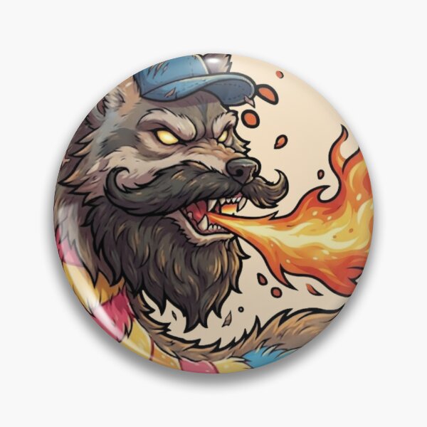 Item preview, Werewolf Bearded Fireworm Halloween designed and sold by BeardedFireworm.