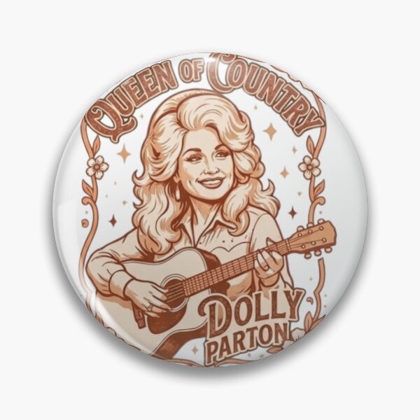 Item preview, Dolly Parton diamonds and guitar designed and sold by Mad Apparel.