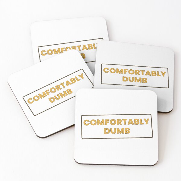 Item preview, Comfortably Dumb Funny Sarcastic T-Shirt designed and sold by GrumpyThreads.