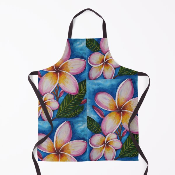 Item preview, Plumeria Flower Art Tropical Botanical Pink Beach Floral designed and sold by Sharon Cummings Art.