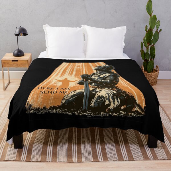 Item preview, Here I Am Send Me Christian Knight Faith Isaiah 6:8 designed and sold by D-Oles-Mercher.