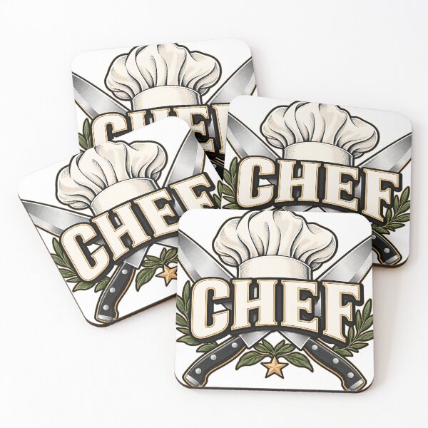 Item preview, Professional Chef Crossed Knives Culinary Kitchen Emblem designed and sold by KawaiiOrbit.