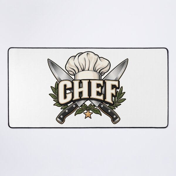 Item preview, Professional Chef Crossed Knives Culinary Kitchen Emblem designed and sold by KawaiiOrbit.