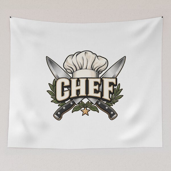 Item preview, Professional Chef Crossed Knives Culinary Kitchen Emblem designed and sold by KawaiiOrbit.
