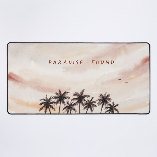 Item preview, Vintage Watercolor Palm Trees Tropical Quote Art Vector designed and sold by Shutter-Dragon.