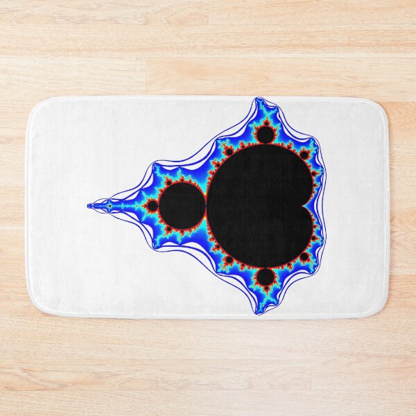 Item preview, Blue Electric Mandelbrot Set Fractal Geometry Shapes Mania designed and sold by Shapes-Mania.