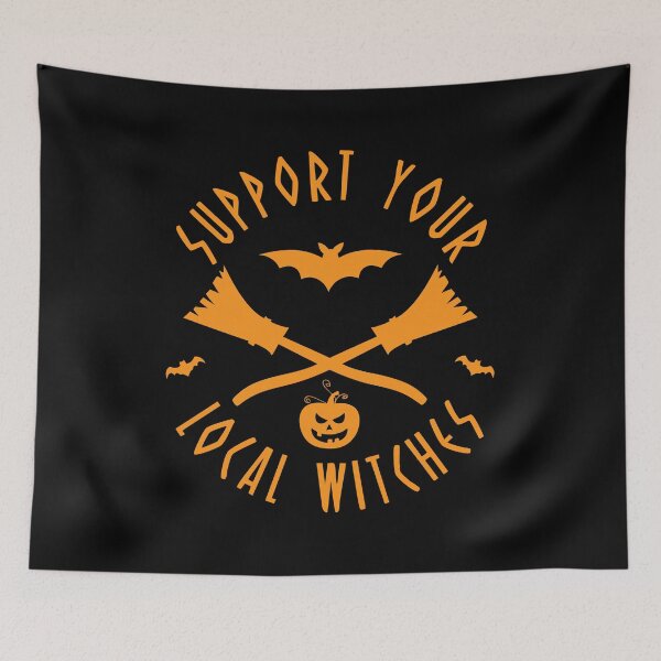 Item preview, Support your local witches Halloween Women designed and sold by gunaone-design.