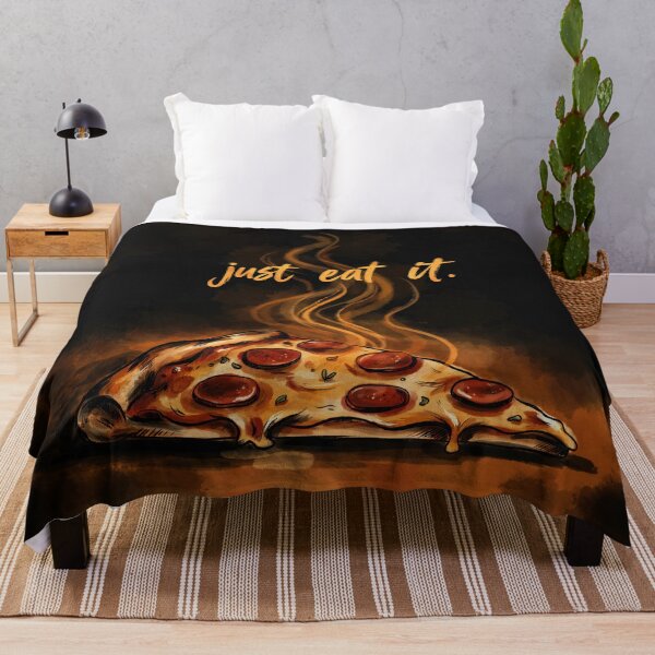 Item preview, Vintage Pizza Slice Food Quote Art Vector designed and sold by Shutter-Dragon.