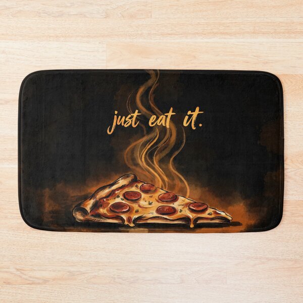 Item preview, Vintage Pizza Slice Food Quote Art Vector designed and sold by Shutter-Dragon.