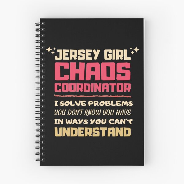 Item preview, Jersey Girl Chaos Coordinator Funny Problem Solver Sarcastic Gift designed and sold by JerseyGirls.