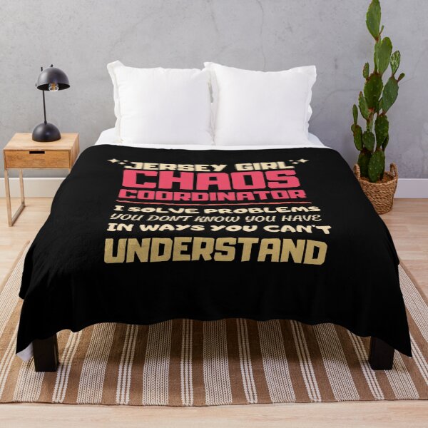 Item preview, Jersey Girl Chaos Coordinator Funny Problem Solver Sarcastic Gift designed and sold by JerseyGirls.