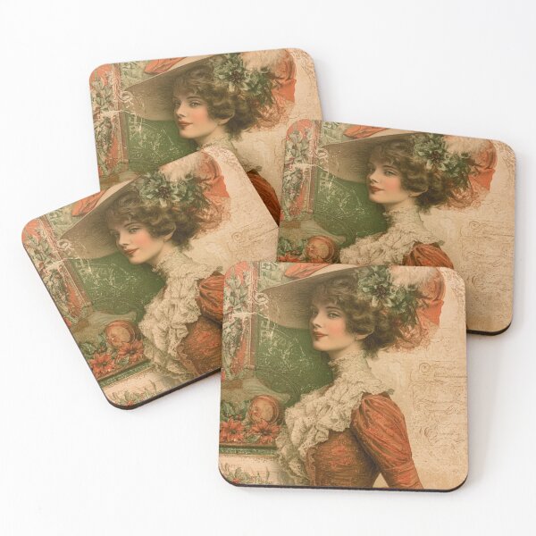 Item preview, Vintage Victorian Christmas card designed and sold by MendaciousMina.