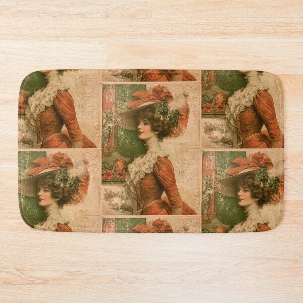Item preview, Vintage Victorian Christmas card designed and sold by MendaciousMina.