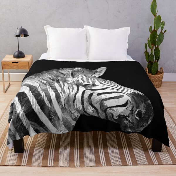 Item preview, Black And White Zebra Stripes Animal Prints designed and sold by Sharon Cummings Art.