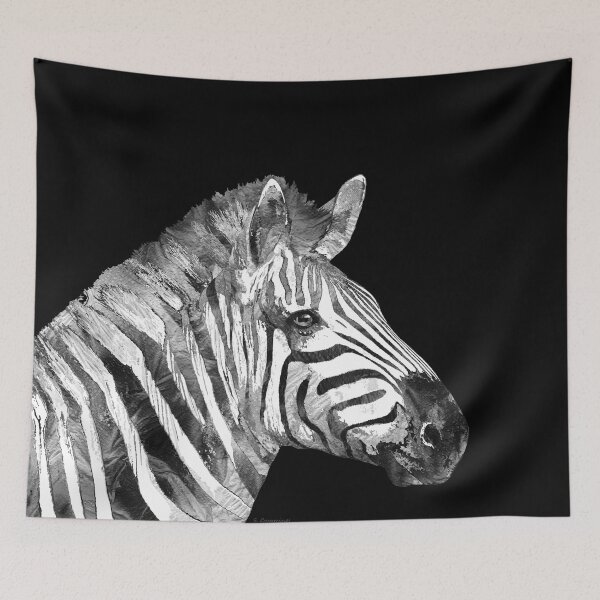 Item preview, Black And White Zebra Stripes Animal Prints designed and sold by Sharon Cummings Art.