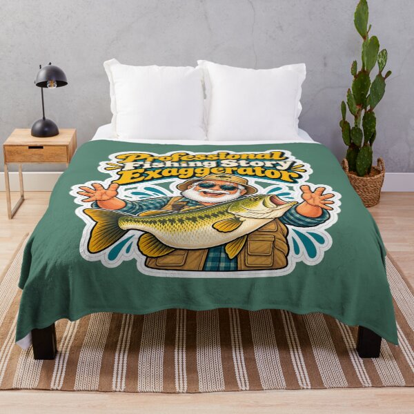 Item preview, Professional Fishing Story Exaggerator Grandpa designed and sold by NovaToons.