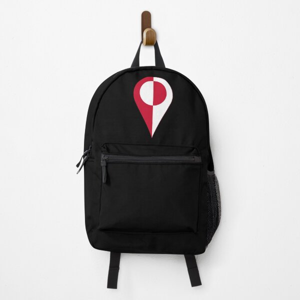 Item preview, Greenland Flag Location Pin Map Marker | Greenlandic Destination GPS Icon designed and sold by NTGUILTY.