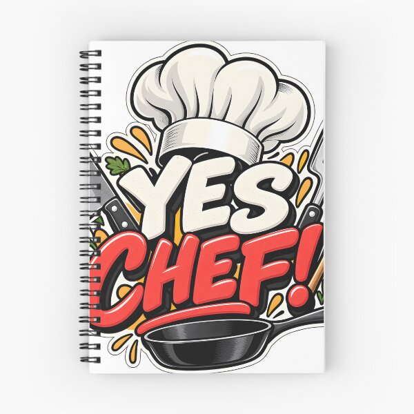 Item preview, YES CHEF Funny Cooking Kitchen Utensils Chef Hat Sticker designed and sold by KawaiiOrbit.
