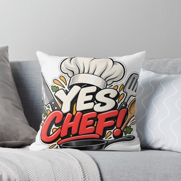 Item preview, YES CHEF Funny Cooking Kitchen Utensils Chef Hat Sticker designed and sold by KawaiiOrbit.