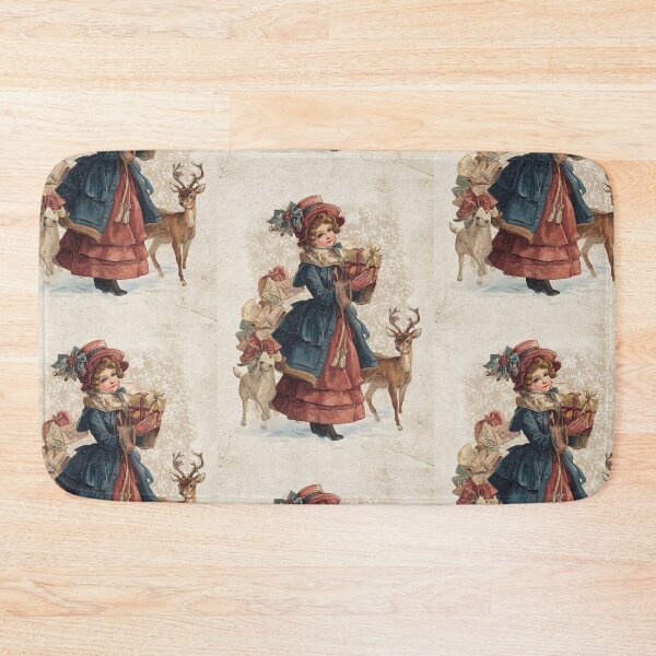 Item preview, Vintage Victorian Christmas card designed and sold by MendaciousMina.