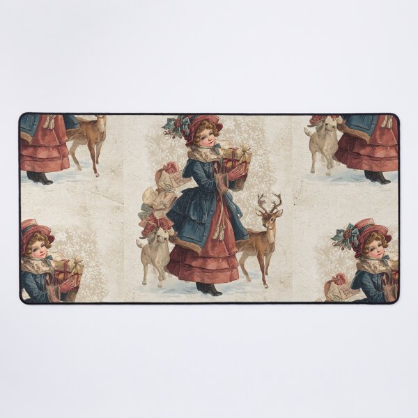 Item preview, Vintage Victorian Christmas card designed and sold by MendaciousMina.