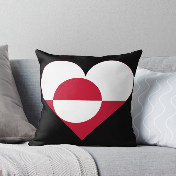 Item preview, Greenland Heart Flag Graphic | I Love Greenland Patriotic Symbol designed and sold by NTGUILTY.