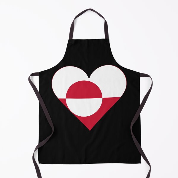 Item preview, Greenland Heart Flag Graphic | I Love Greenland Patriotic Symbol designed and sold by NTGUILTY.