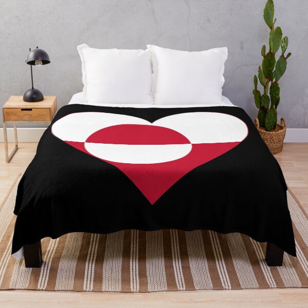 Item preview, Greenland Heart Flag Graphic | I Love Greenland Patriotic Symbol designed and sold by NTGUILTY.