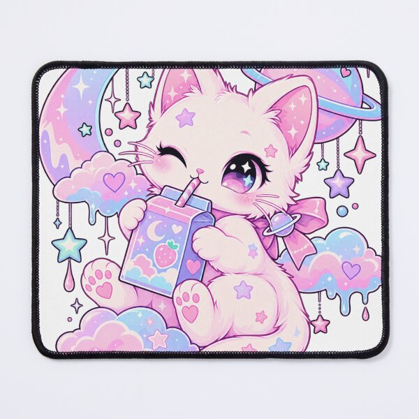 Item preview, Cat Strawberry Milk – 90s Anime Japanese Kawaii Cat Retro Japan designed and sold by GAIDREDA.