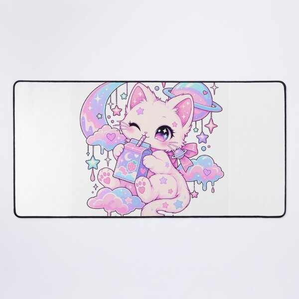 Item preview, Cat Strawberry Milk – 90s Anime Japanese Kawaii Cat Retro Japan designed and sold by GAIDREDA.