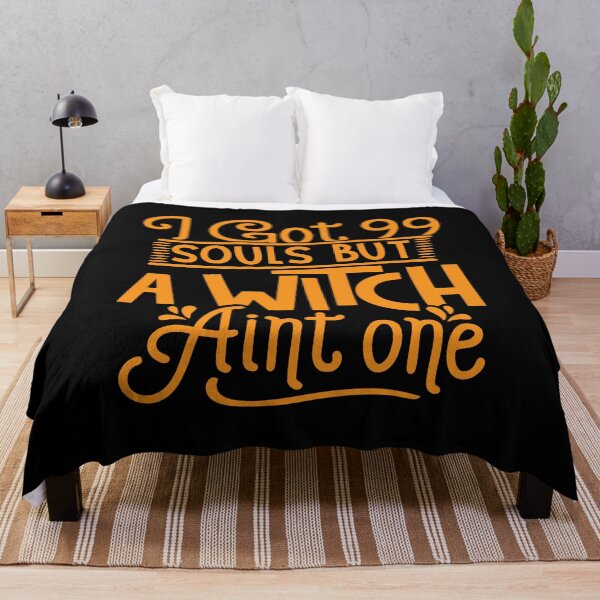 Item preview, I Got 99 Souls But A Witch Ain't One - Halloween Humor designed and sold by gunaone-design.