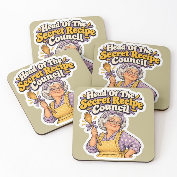 Item preview, Head Of The Secret Recipe Council designed and sold by NovaToons.
