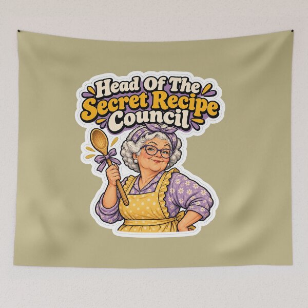 Item preview, Head Of The Secret Recipe Council designed and sold by NovaToons.