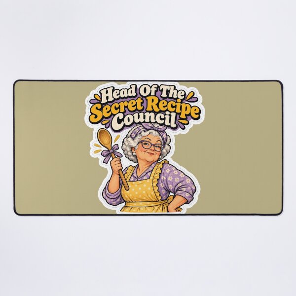Item preview, Head Of The Secret Recipe Council designed and sold by NovaToons.