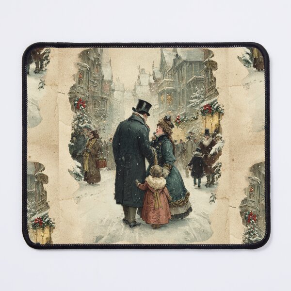 Item preview, Vintage Victorian Christmas card designed and sold by MendaciousMina.