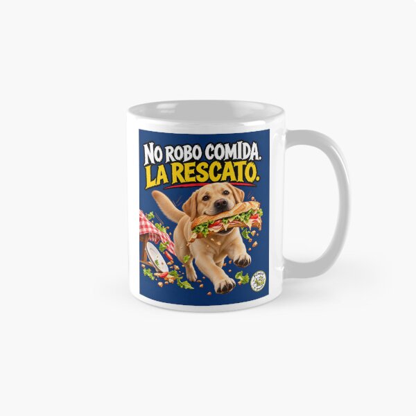 Item preview, Canine humor: Food-stealing Labrador designed and sold by Peludos, Sí gracias.