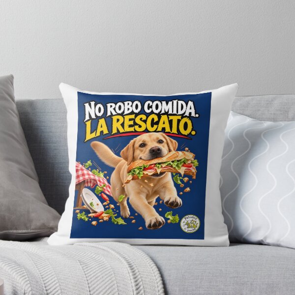 Item preview, Canine humor: Food-stealing Labrador designed and sold by Peludos, Sí gracias.