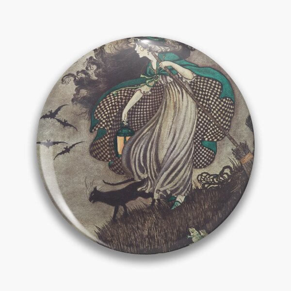 Item preview, The Little Witch - Ida Rentoul Outhwaite designed and sold by forgottenbeauty.
