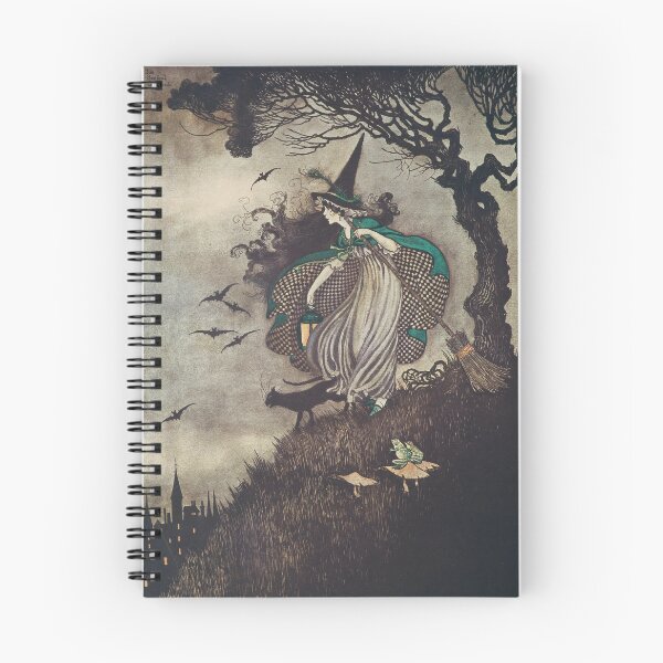 Item preview, The Little Witch - Ida Rentoul Outhwaite designed and sold by forgottenbeauty.