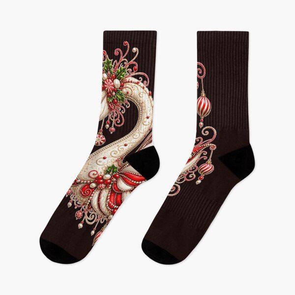 Item preview, Swans Xmas Merry Christmas Men Women Kids designed and sold by JolinChinn.